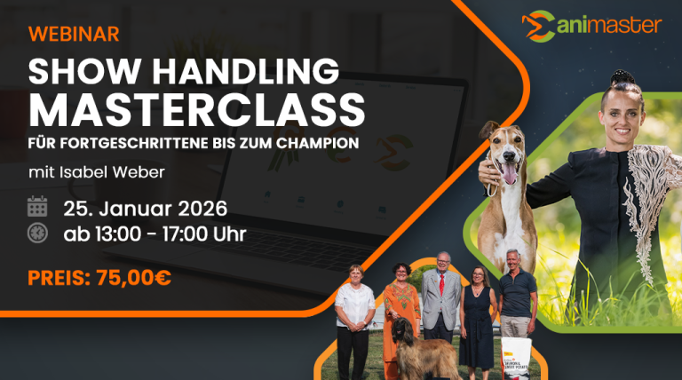 Canimaster Weber Showhandling Masterclass 1024x517